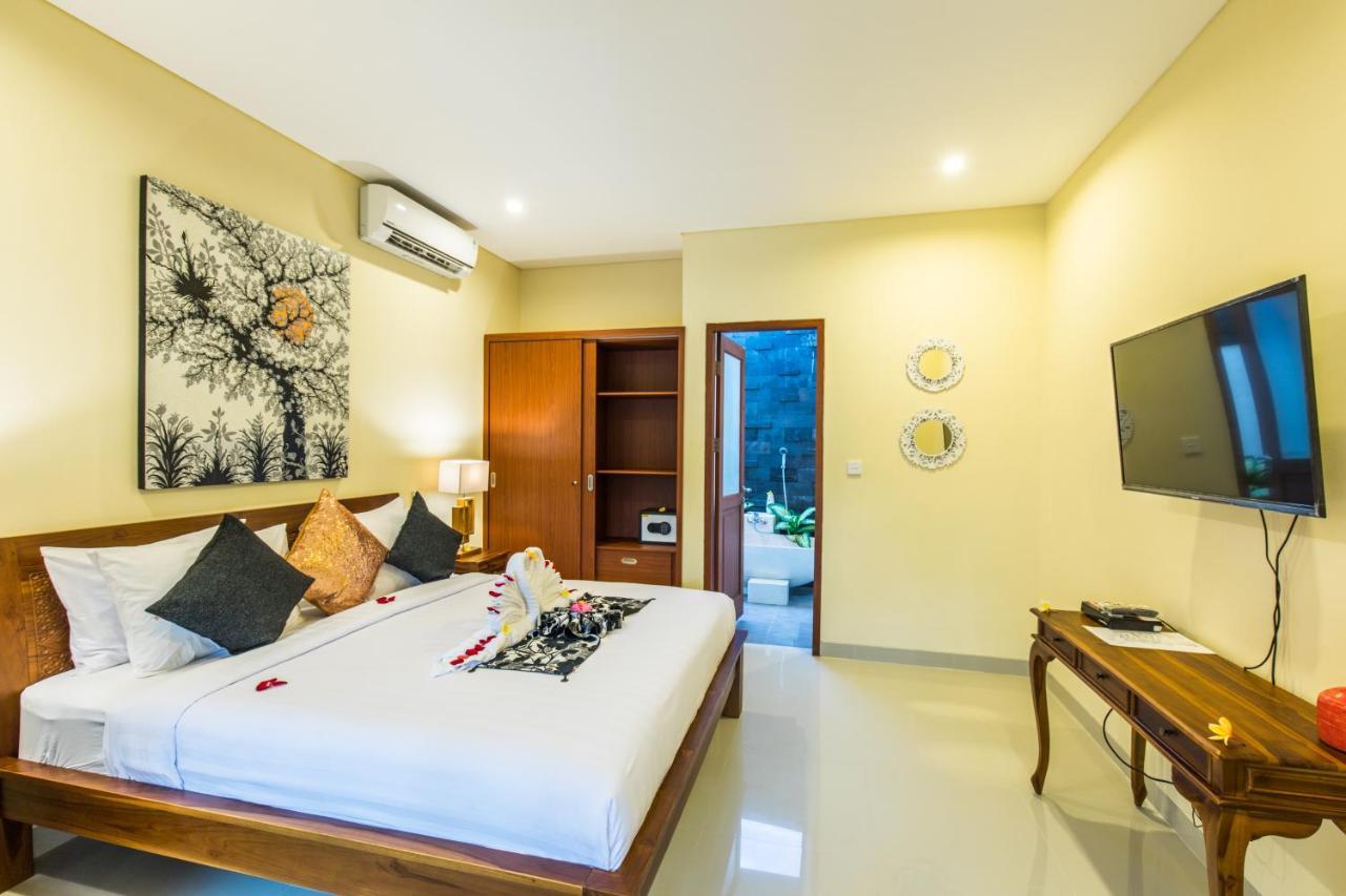 Villa Hitam Putih Legian Bali Seminyak  Luaran gambar